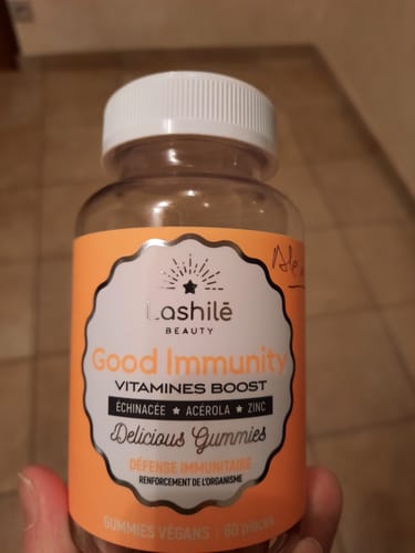 Customer photo review of Good Immunity Vitamins Défense immunitaire - 3 mois