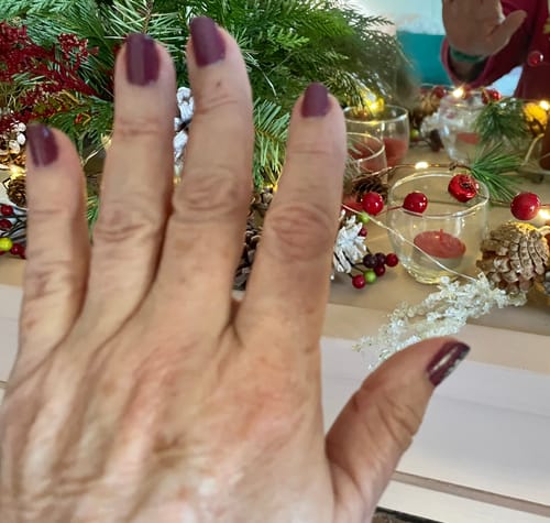 Customer photo review of Longwear Nail Polish - Mauve Madame