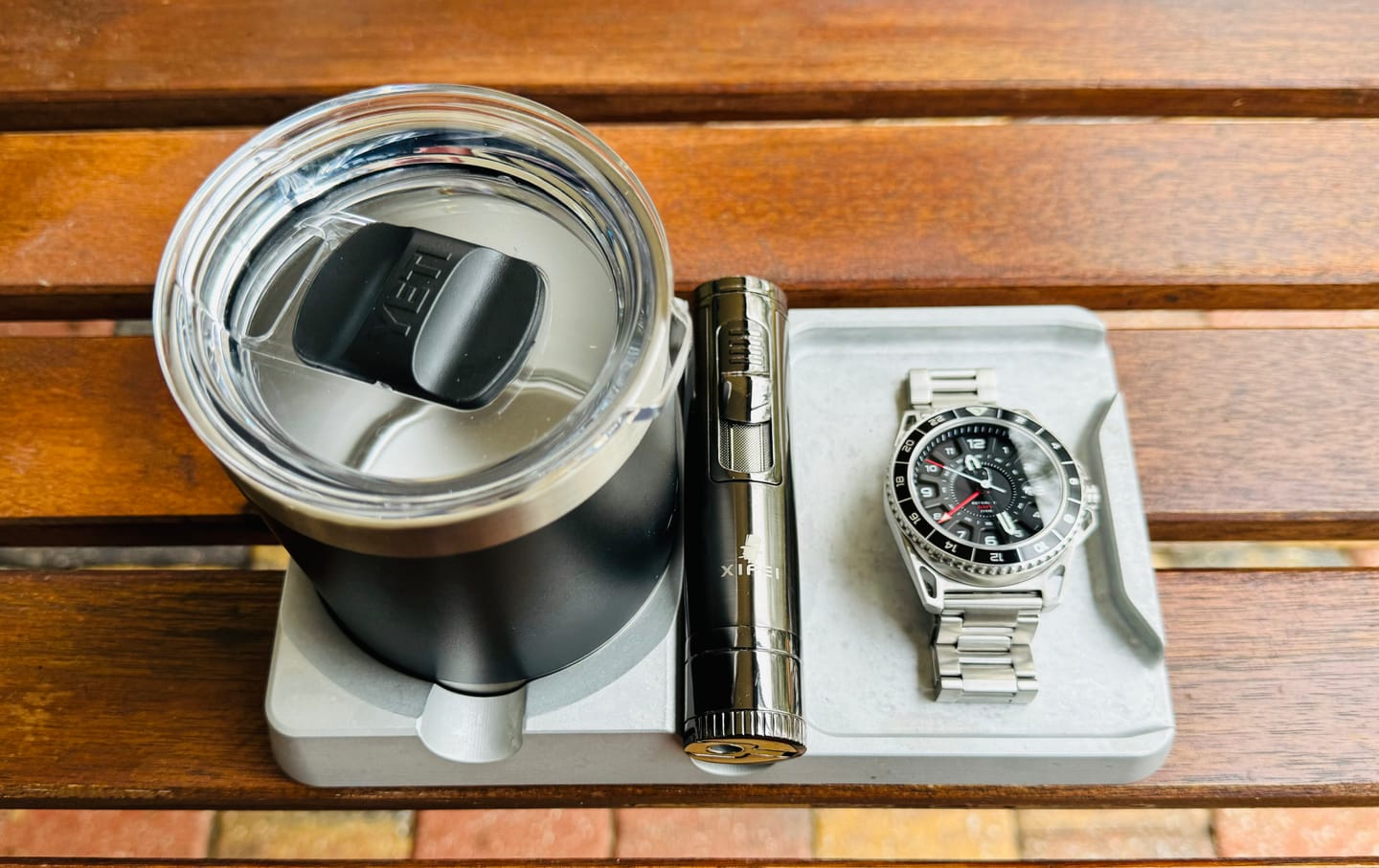 Customer photo review of GMT-01 - AUTOMATIC GMT WATCH WITH METAL BRACELET