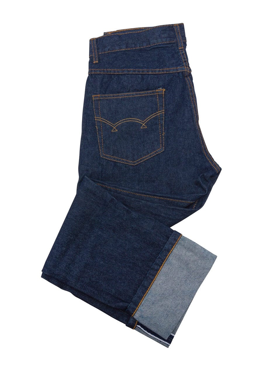 Customer photo review of Jeans - 14oz Selvedge style denim