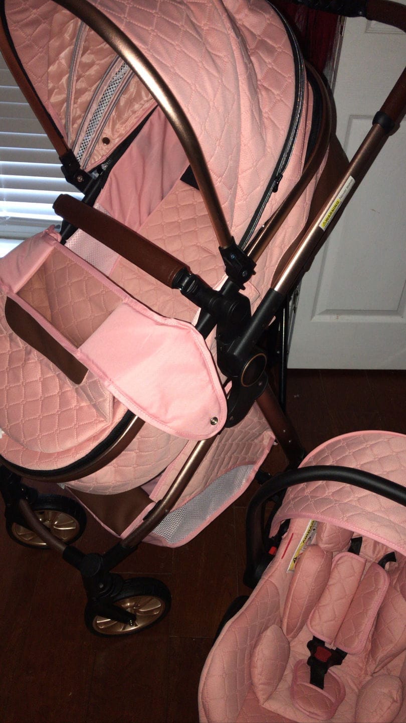Customer photo review of Premium 3-in-1 Baby Stroller