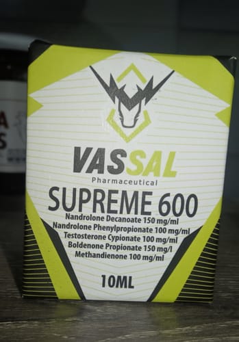 Reseña con foto de un cliente sobre Supreme 600 | Mix de Decas, Testo Cipio, Bolde Propionato & Dianabol 600mg/ml