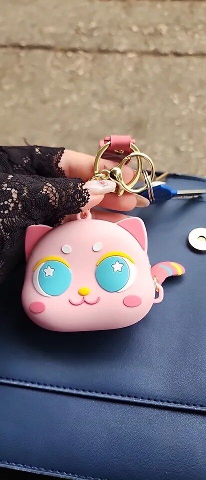 Customer photo review of Cute Cat Coin Purse