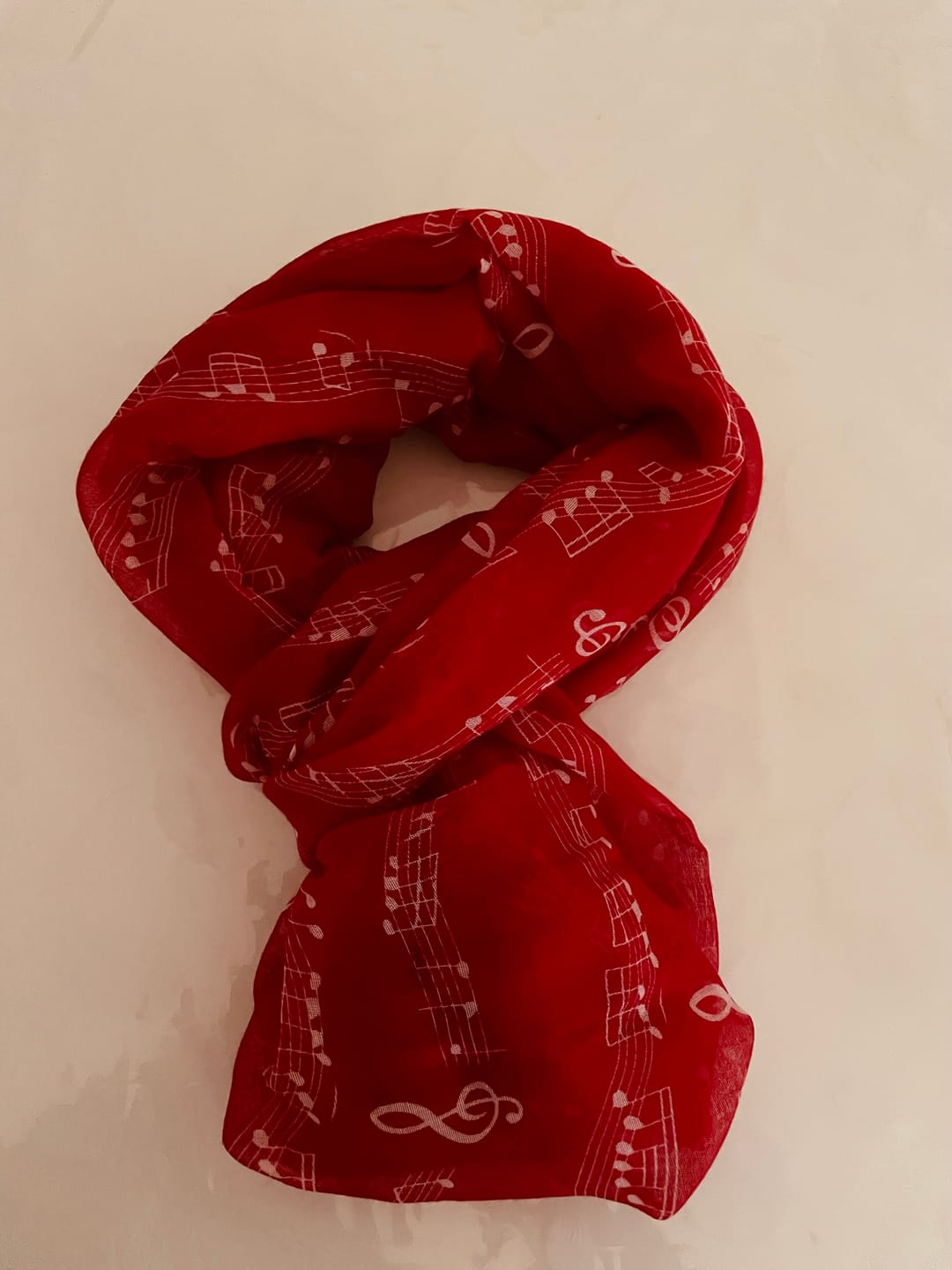 Customer photo review of Écharpe tube pour les musiciens