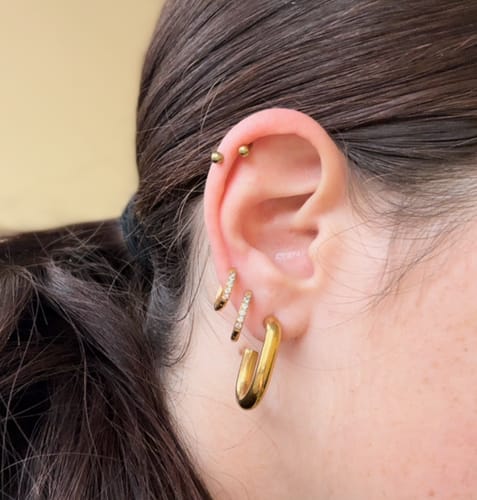 Customer photo review of Les boucles Mélissa