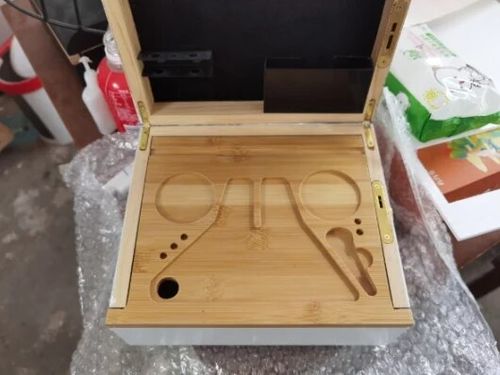 Customer photo review of Bud Locker Wooden Stash Set