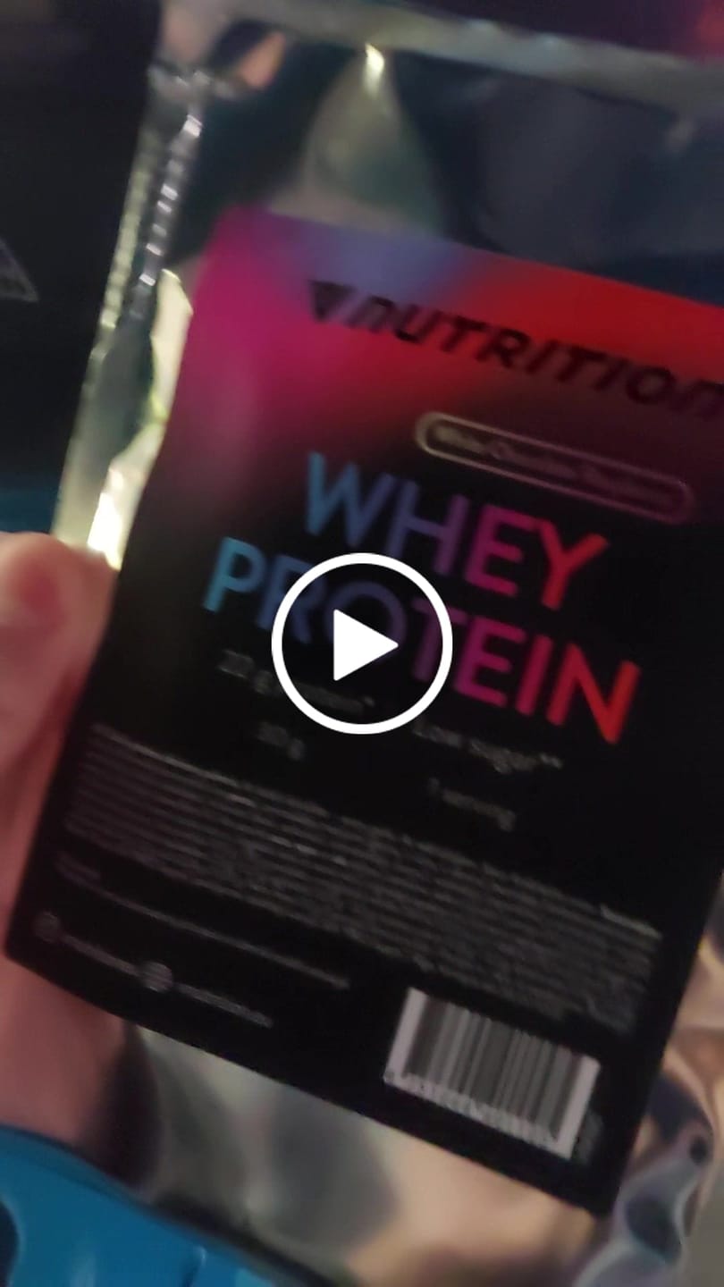 Customer video review of Whey Protein pulvera paraugs (30 g)