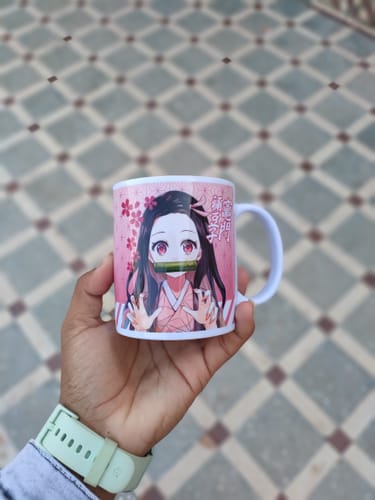 Customer photo review of Nezuko Kamado Mug