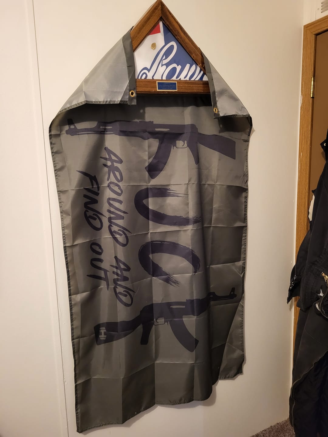 Customer photo review of Fck Around And Find Out Flag