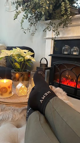 Customer photo review of HEMY Waterproof Socks