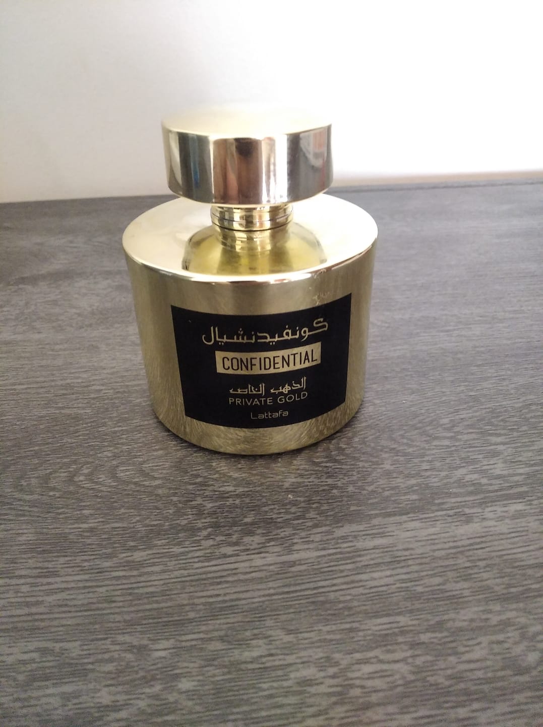Customer photo review of Confidential Private Gold Cologne Lattafa