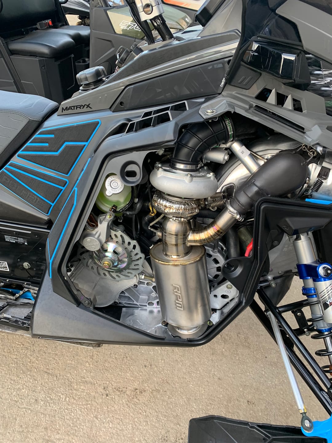 Customer photo review of 2022-2024 Polaris Patriot Boost 850 Turbo / VR1 TITANIUM Lightweight Sport Muffler