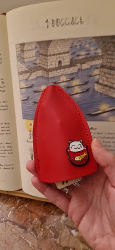 Customer photo review of Graziosa borsa portachiavi in pelle PU