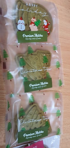 Customer photo review of Handcrafted Butter Cookies Gift Box Red - 16 Pcs