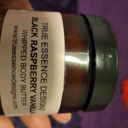 Customer photo review of Black Raspberry Vanilla Whipped Shea Body Butter