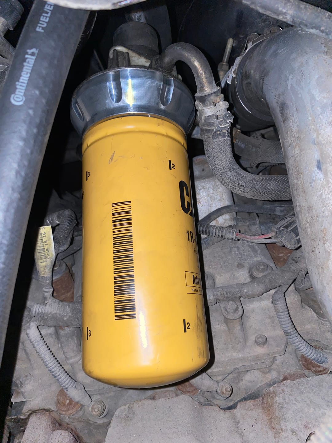 Customer photo review of 2001-2016 Duramax Cat Fuel Filter Adapter (DUR-FUE-A046)