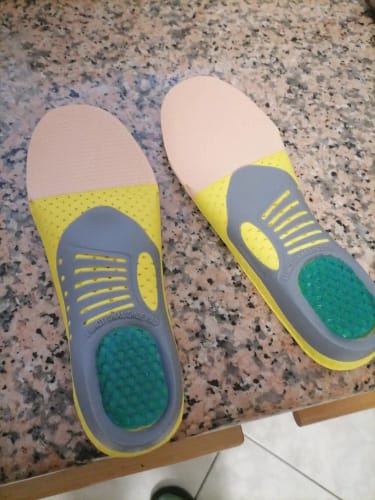 Customer photo review of Orthopädische & Schmerzlindernde Einlagesohlen