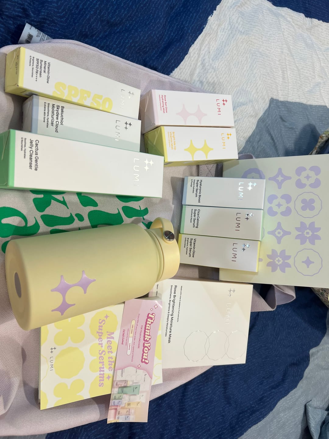 Customer photo review of Super Serum Trio