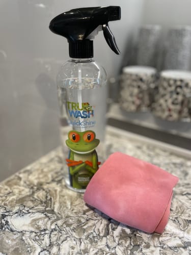Customer photo review of TruWASH QuickShine™ Solution (750ml)