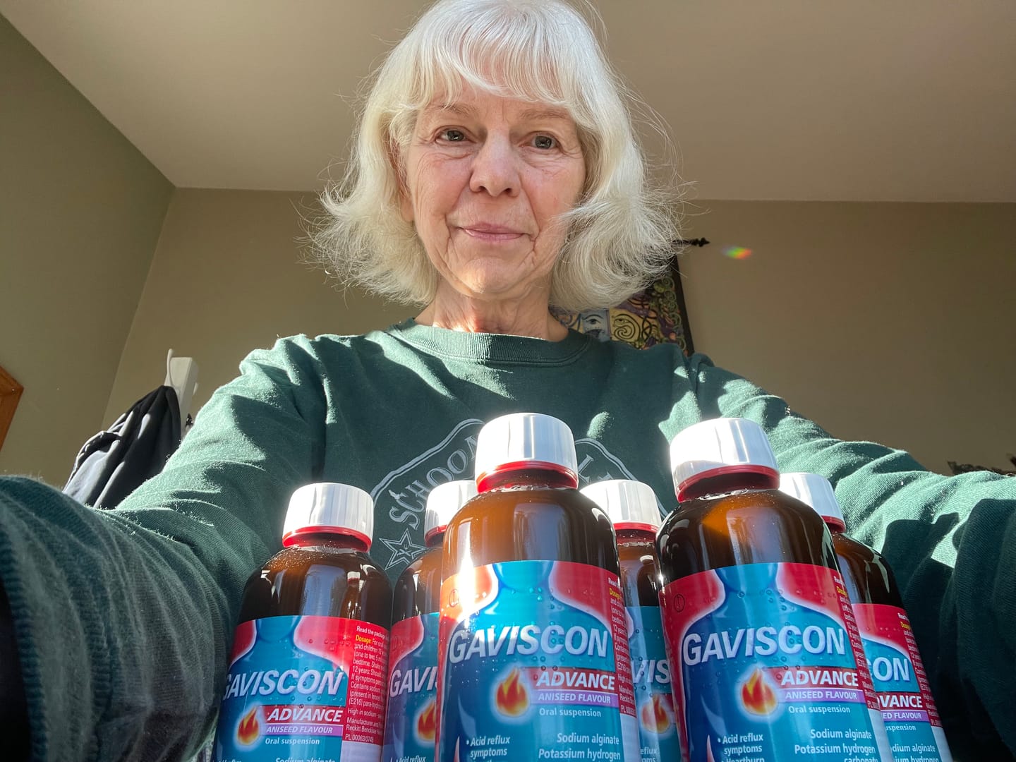 Customer photo review of Gaviscon Advance Aniseed Flavour Oral Suspension, 300ml