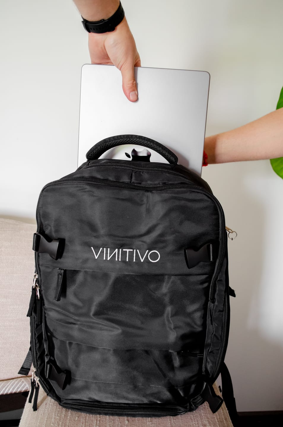 Customer photo review of Mochila de Viaje Vinitivo Modelo Travel impermeable de 20L