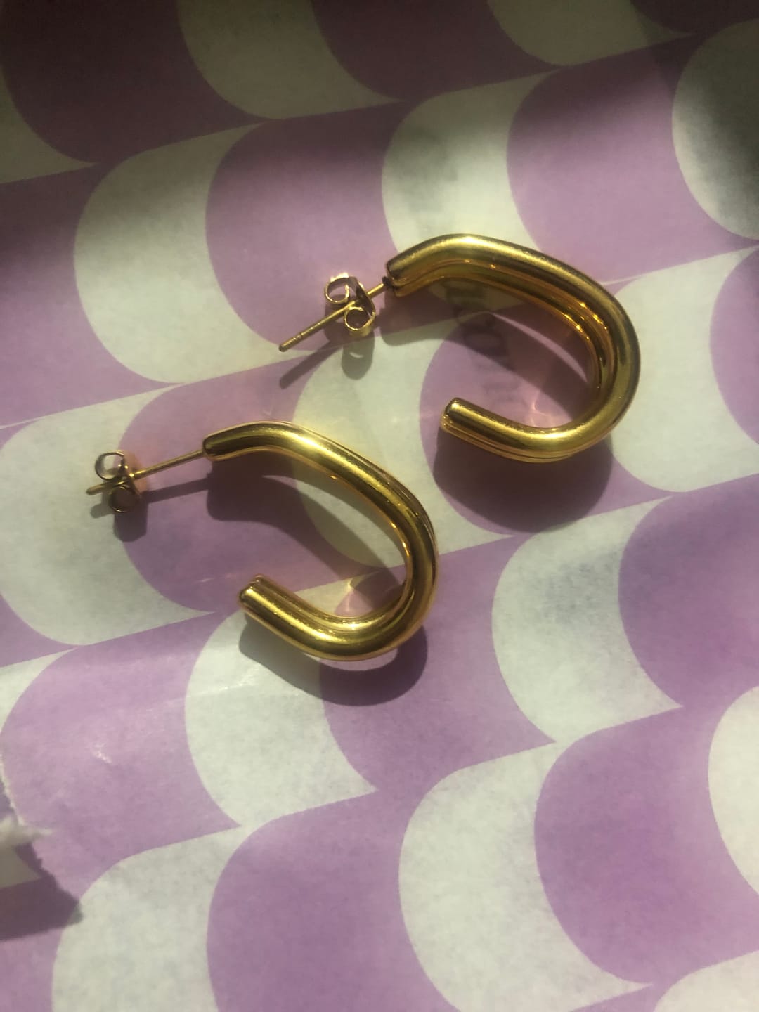 Customer photo review of Aretes Jaydy