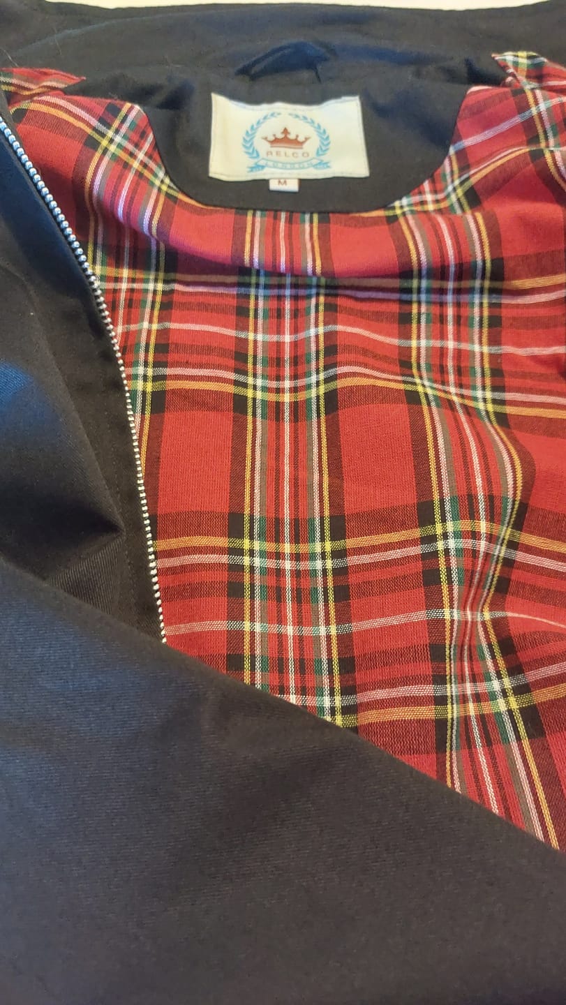 Customer photo review of Harrington Jacket - Black