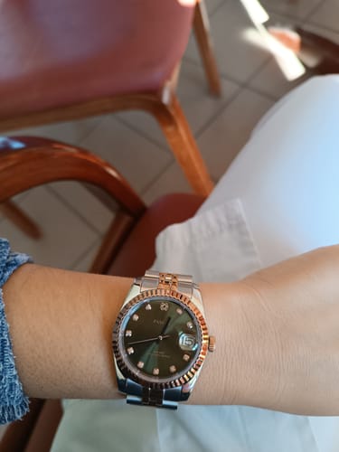 Customer photo review of Pascal Timeless Classic Diamond Watch