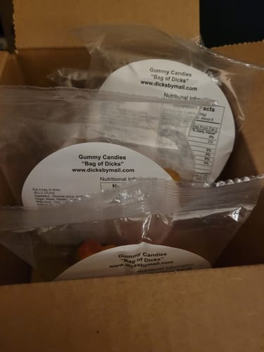 Customer photo review of BIG BOX OF DICKS!