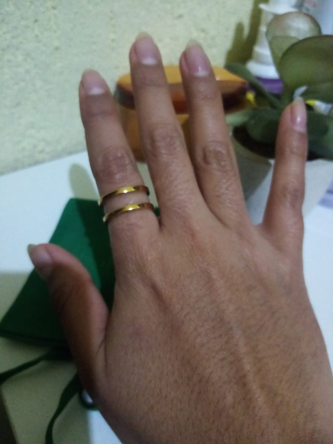 Customer photo review of Anillo Tiara