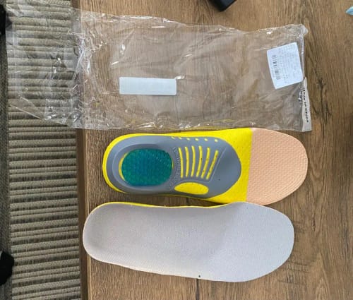 Customer photo review of Orthopädische & Schmerzlindernde Einlagesohlen