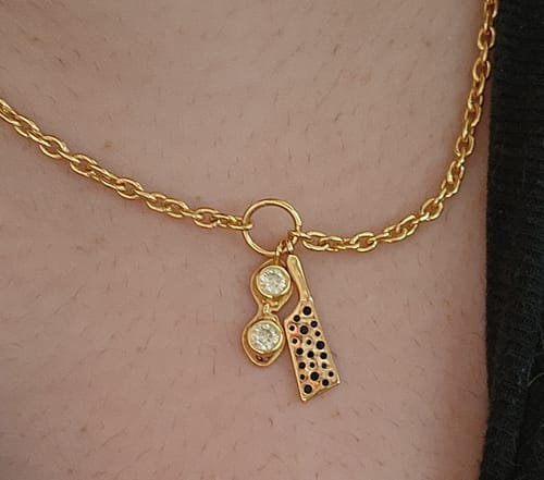 Customer photo review of Nanami Necklace