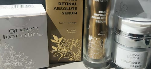 Customer photo review of BISABOLOL Crème Régénérante Pour Le Visage