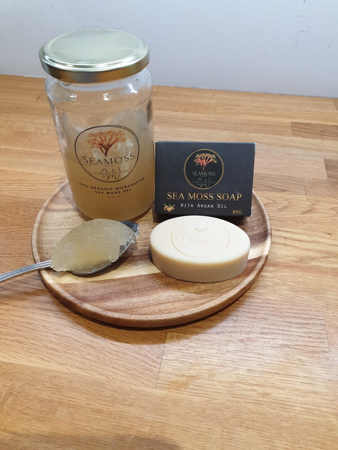 Customer photo review of Gold Sea Moss Gel - Made With Certified Organic Wildcrafted Sea Moss
