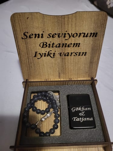 Customer photo review of Tesbih Set Persönlich für Männer