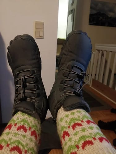 Customer photo review of Luminexa - Orthopädischer Herbst- & Winter Barfußschuh