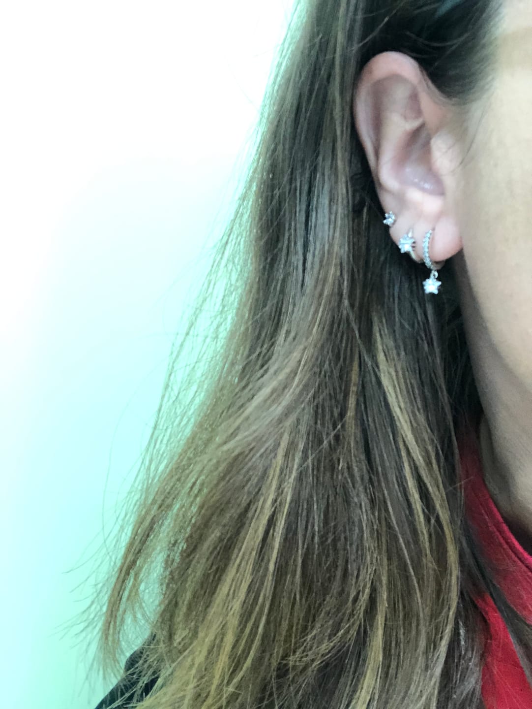 Customer photo review of Pendientes Delta