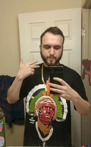 Customer photo review of BIG FACE POATAN TEE