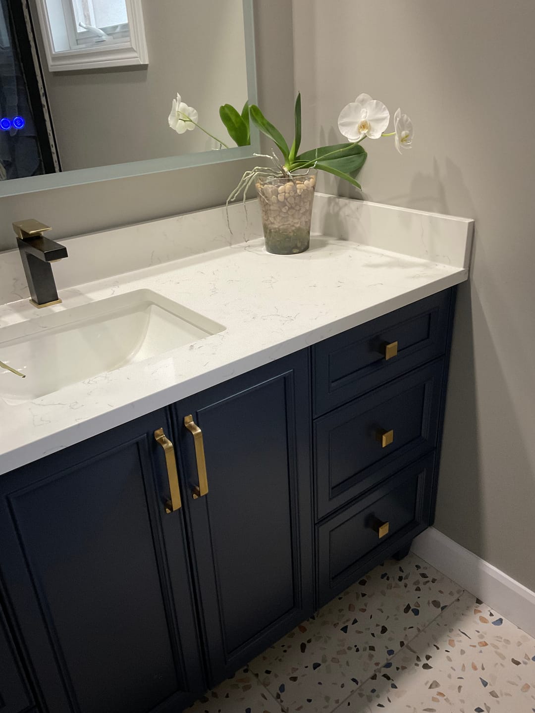 Customer photo review of Sidesplash, Arctic Trace Quartz