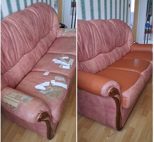 Customer photo review of Réparpatch - Les patchs de réparation du cuir