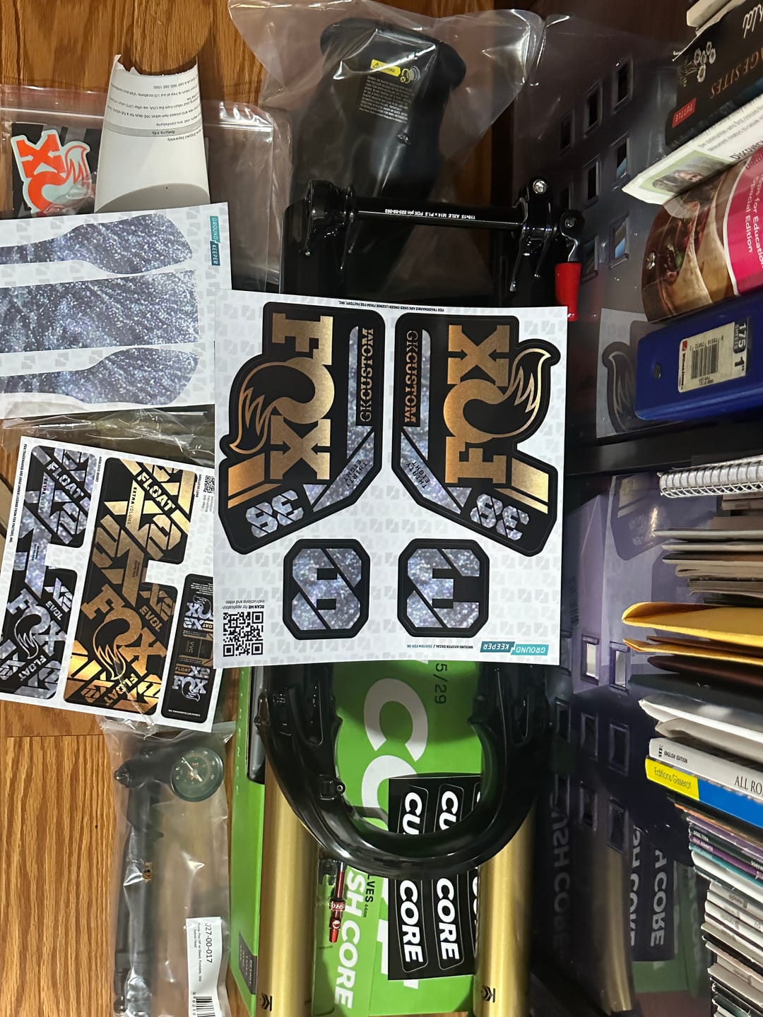 Customer photo review of Custom Fox 38 Decal