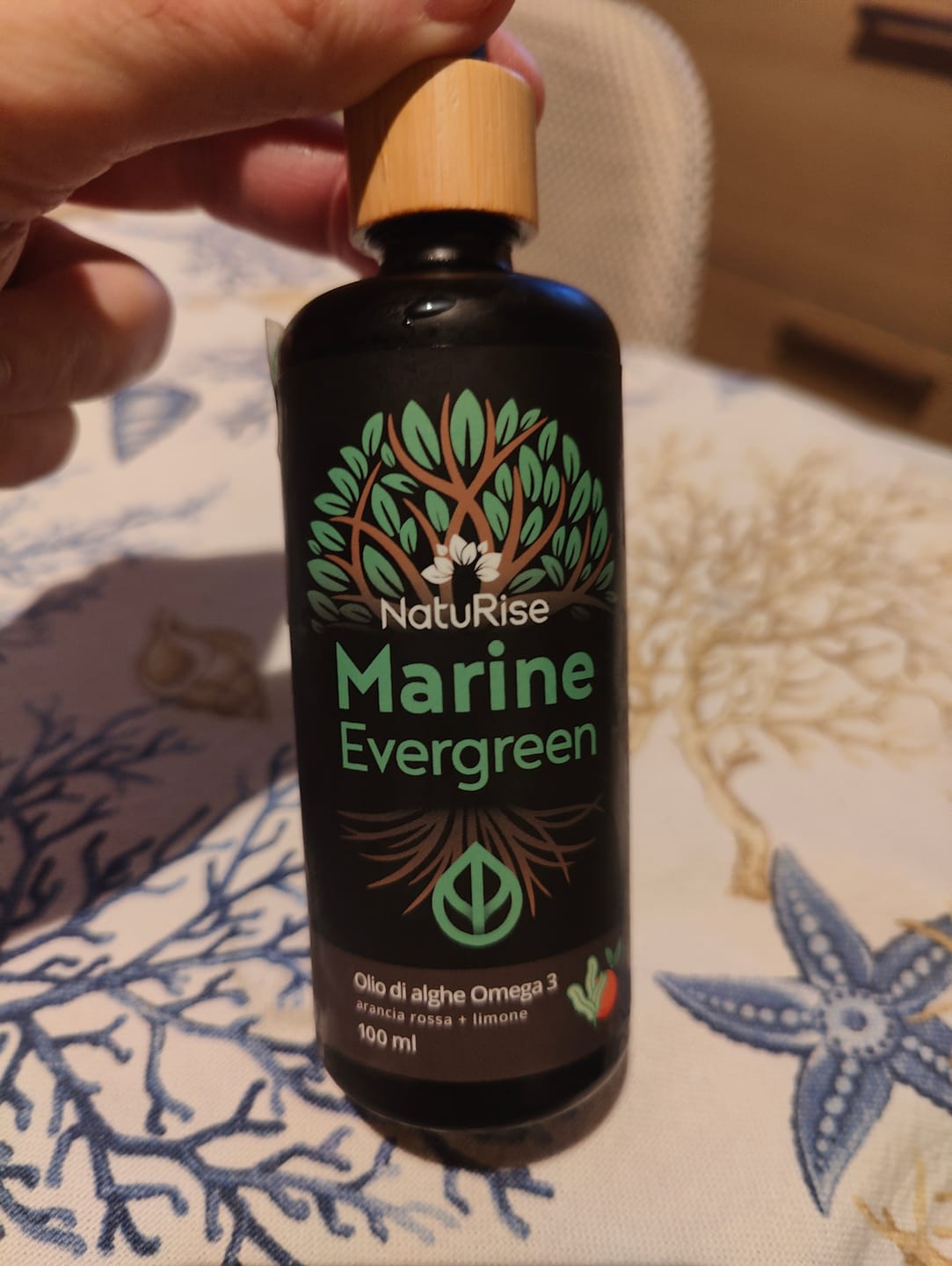 Customer photo review of Olio di alghe Omega 3 (100ml)