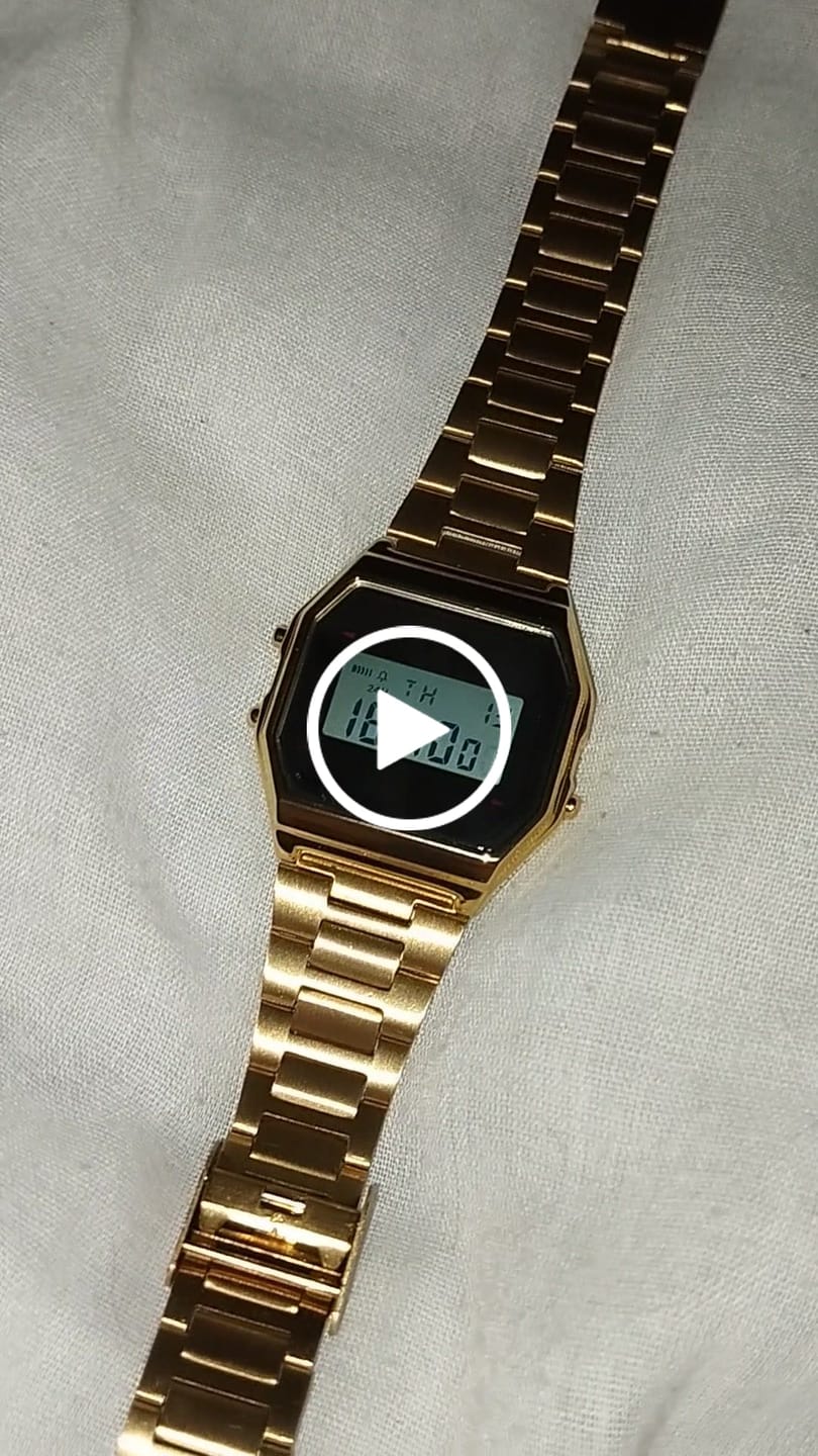 Customer video review of Reloj Digital Vintage