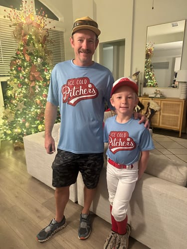Customer photo review of Custom Leather Patch Perforated Rope Hat