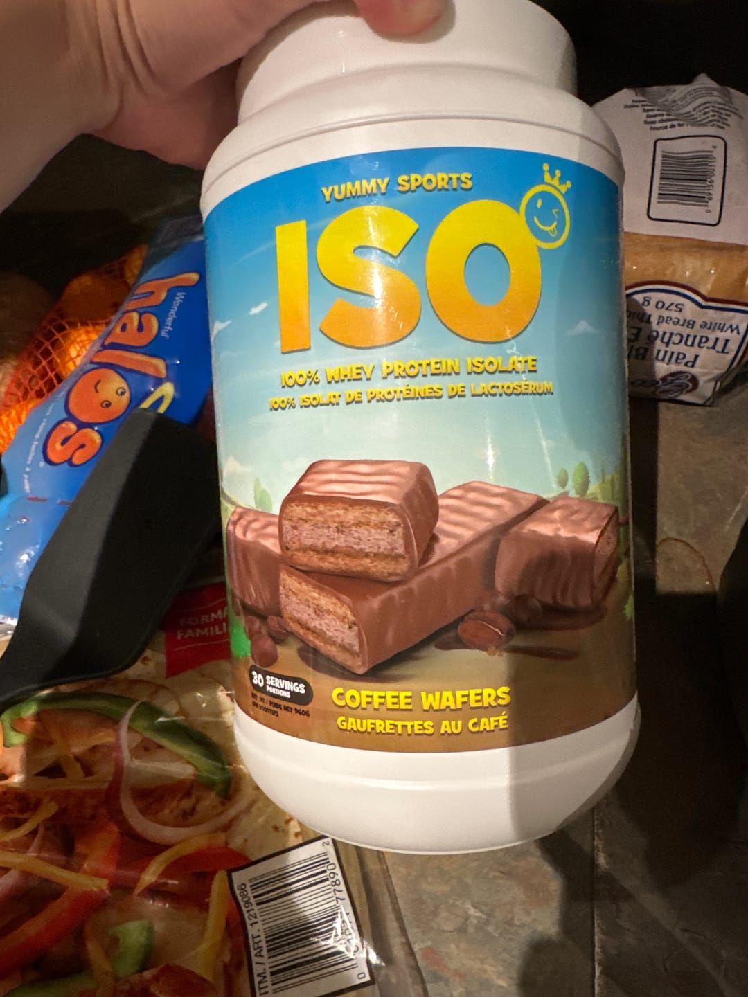 Customer photo review of Yummy Sports - ISO 100% Protéine Isolate 2lbs