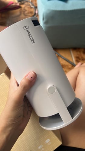 Customer photo review of Full HD Mini Portable Projector