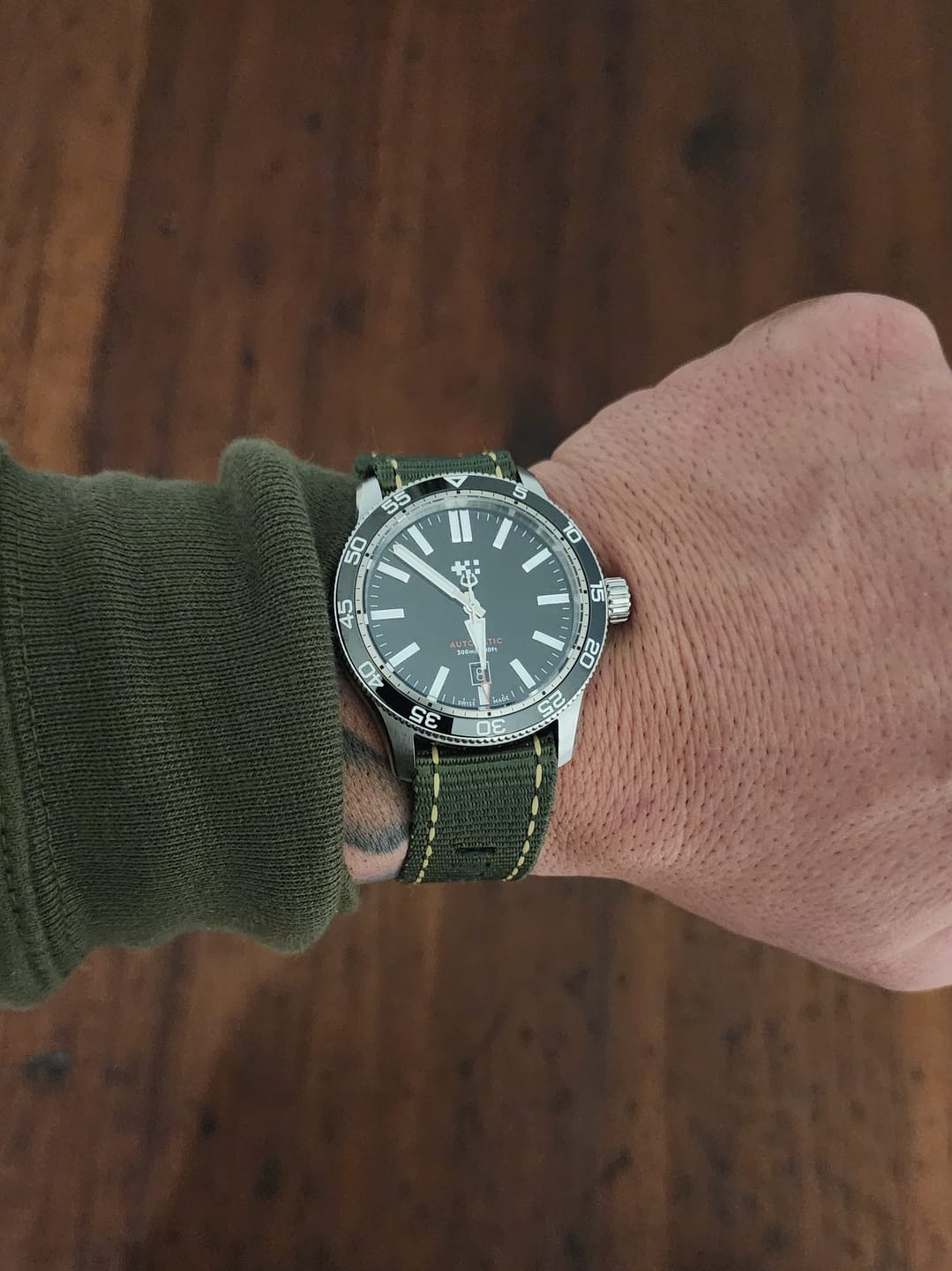 Customer photo review of Single Pass Zulu Alpha Strap