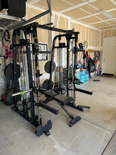 Customer photo review of MAJOR All-in-One Home Gym Smith Machine Spirit B2