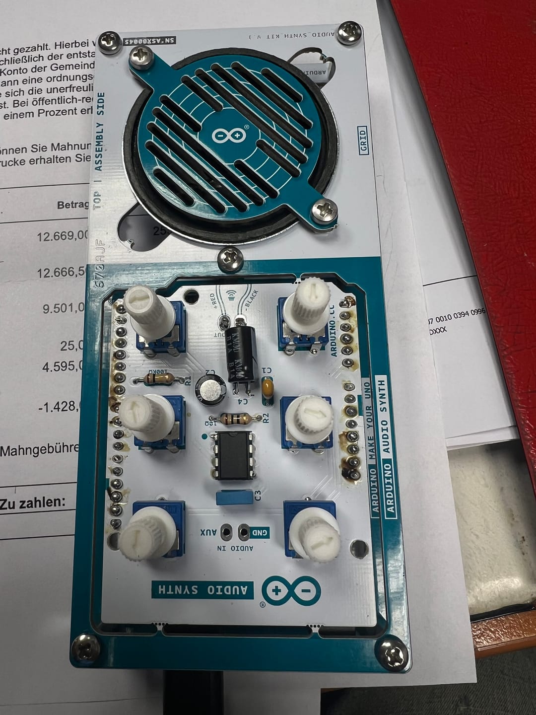 Customer photo review of Arduino Make Your UNO Kit