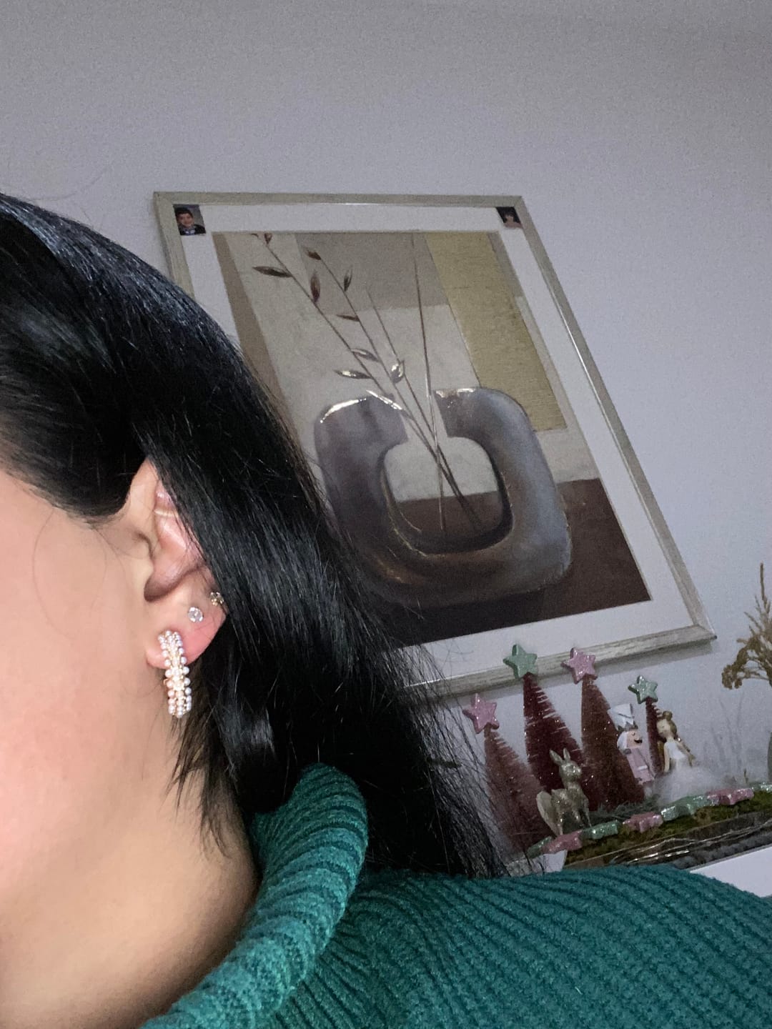 Customer photo review of Brili Ohrstecker | 925 Echtsilber